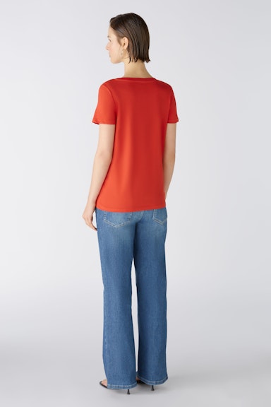 Bild 3 von CARLI T-Shirt 100% Bio-Baumwolle in aura orange | Oui