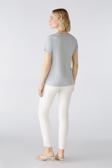 Bild 4 von CARLI T-shirt 100% organic cotton in light grey | Oui