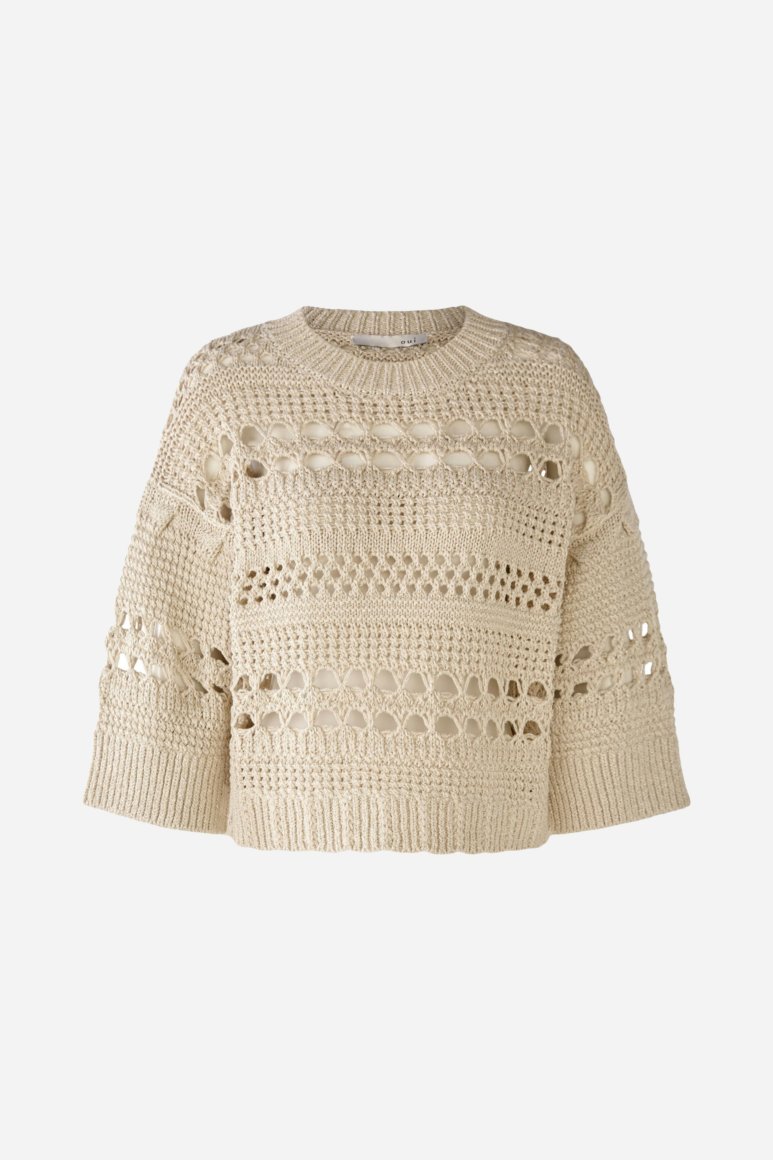 Bild 1 von Pullover cotton lurex blend in whitecap gray | Oui