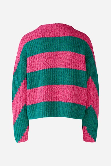 Bild 8 von Pullover Baumwollmischung in pink green | Oui
