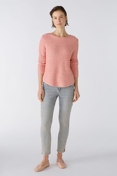 Bild 2 von Pullover cotton blend in rose orange/yel | Oui