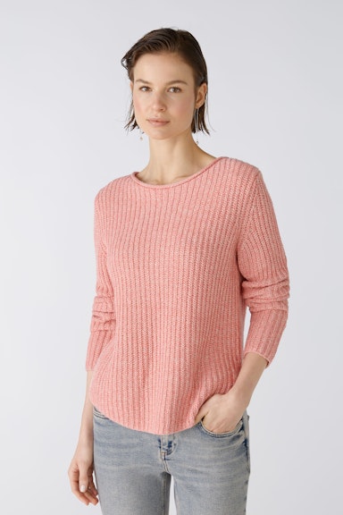 Bild 3 von Pullover cotton blend in rose orange/yel | Oui