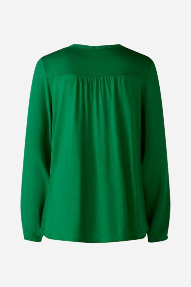 Bild 2 von Blouse shirt 100% viscose patch in green | Oui