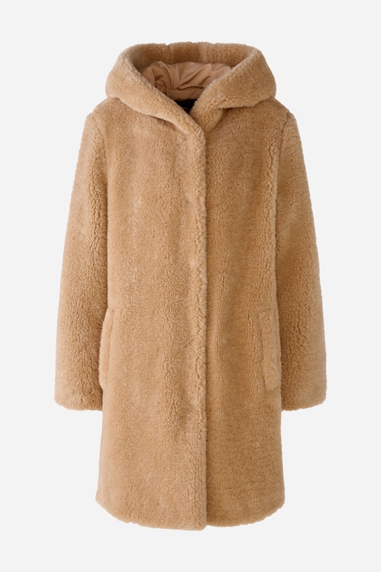 Short coat with hood