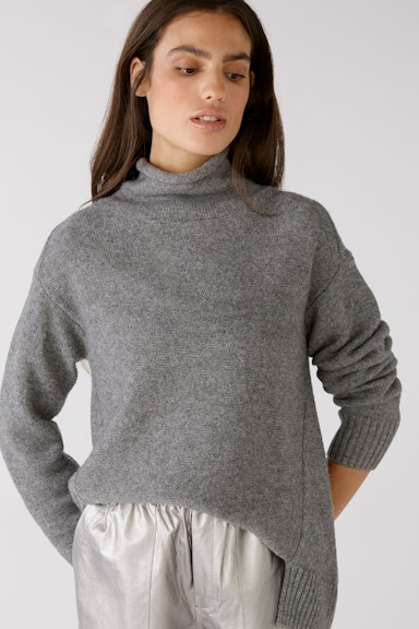 Bild 5 von Pullover wool blend in grey | Oui