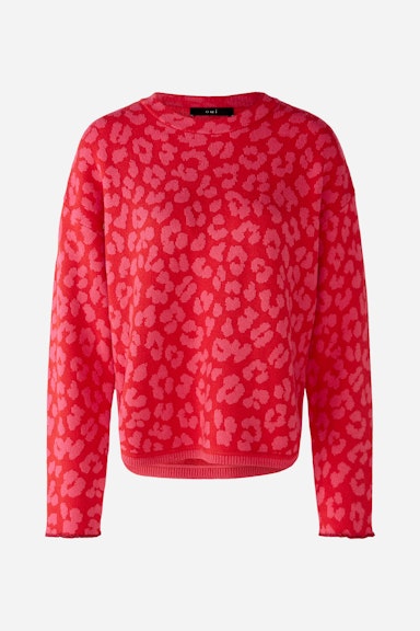 Bild 8 von Pullover Viskosemischung in pink red | Oui