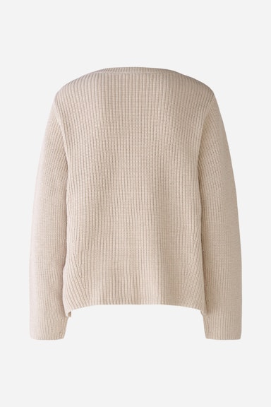 Bild 2 von Pullover 100% cotton in light beige mel | Oui