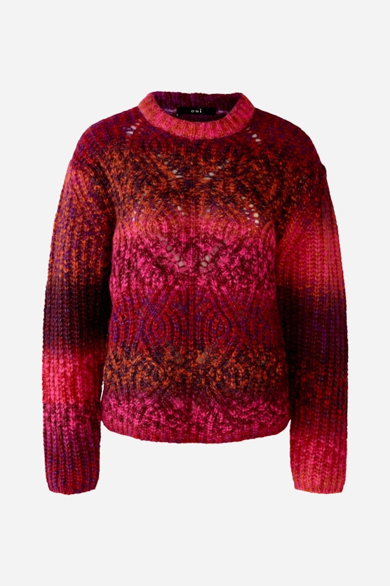 Pullover with wool and alpaca