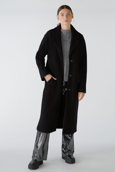 Bild 1 von Coat high-quality, Italian new wool in black | Oui