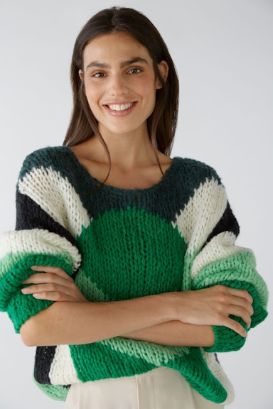 Bild 6 von Pullover with wool and mohair in lt green green | Oui