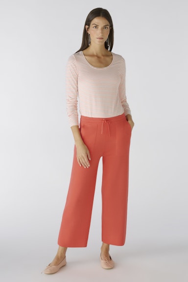Bild 1 von Knitted trousers baumoll mixture in hot coral | Oui