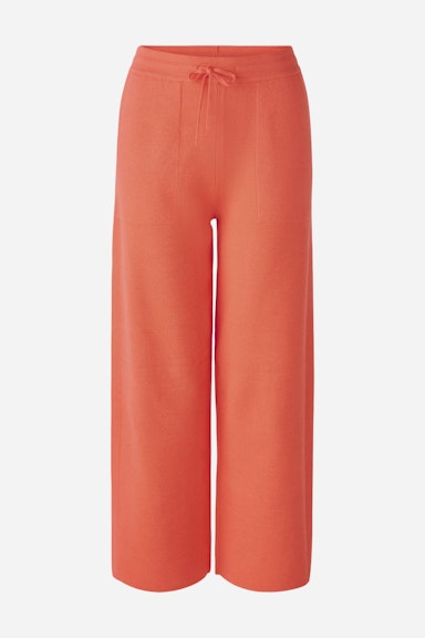 Bild 7 von Knitted trousers baumoll mixture in hot coral | Oui