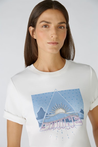 Bild 4 von T-Shirt 100% Baumwolle in cloud dancer | Oui