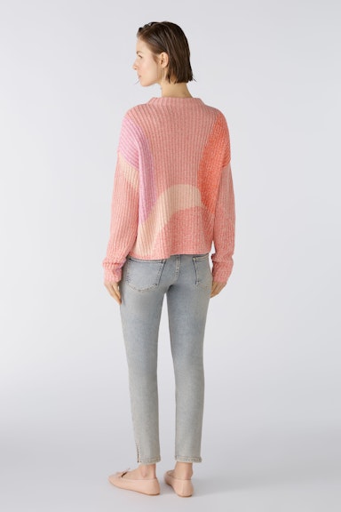 Bild 3 von Pullover iconic Yarn Mix in apricot red | Oui