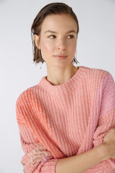Bild 5 von Pullover iconic Yarn Mix in apricot red | Oui