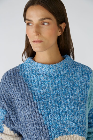 Bild 4 von Pullover iconic Yarn Mix in ltblue blue | Oui