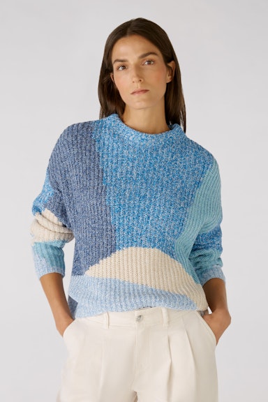 Bild 5 von Pullover iconic Yarn Mix in ltblue blue | Oui