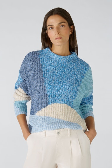 Bild 6 von Pullover iconic Yarn Mix in ltblue blue | Oui