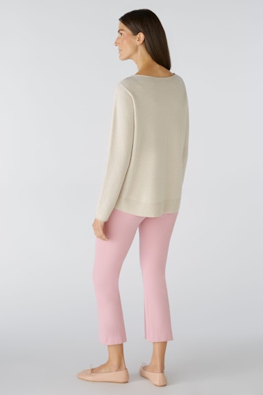 Bild 3 von Pullover wool - Modal Blend in light beige mel | Oui