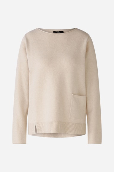 Bild 6 von Pullover wool - Modal Blend in light beige mel | Oui