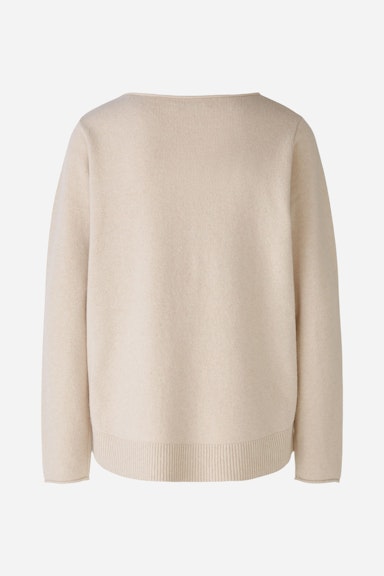 Bild 7 von Pullover wool - Modal Blend in light beige mel | Oui