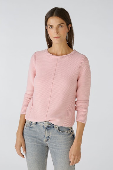 Bild 2 von Pullover 100% cotton in cameo pink | Oui
