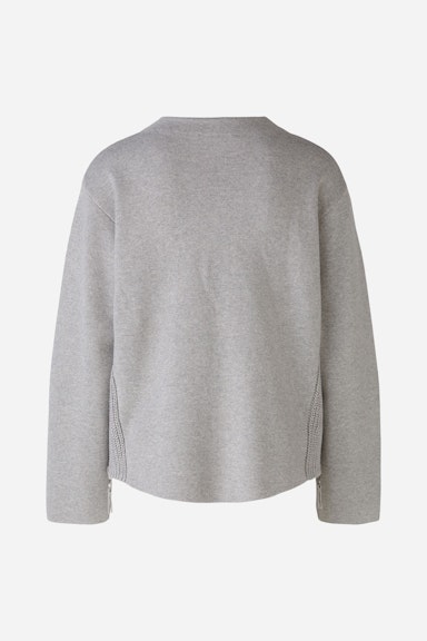 Bild 9 von Pullover cotton blend in light grey | Oui