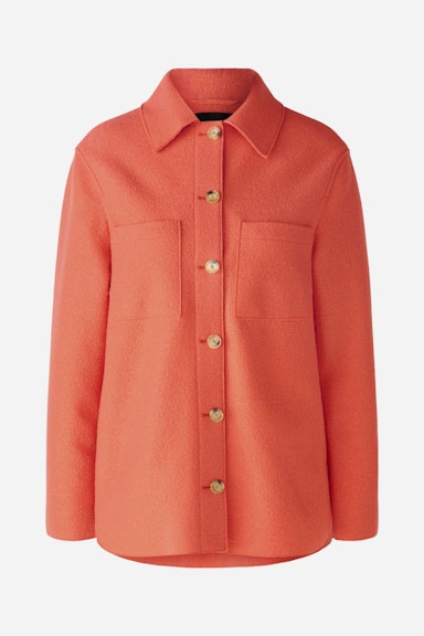 Bild 6 von Jacket boiled Wool - pure new wool in coral | Oui