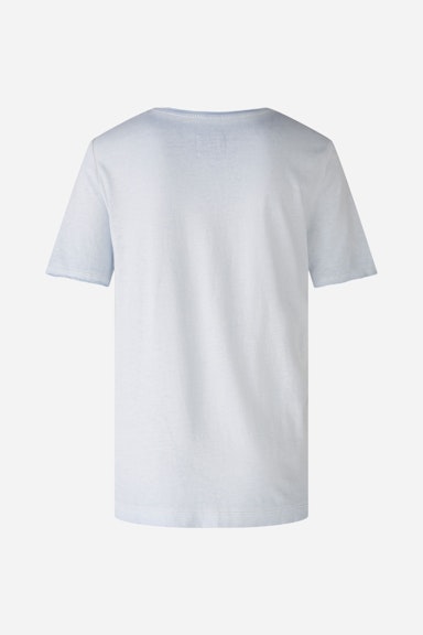 Bild 2 von T-shirt cotton-modal blend in light blue | Oui