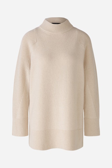 Bild 1 von Pullover wool blend with modal in light beige mel | Oui