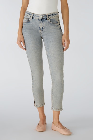 Bild 2 von Jeans THE CROPPED Skinny Fit, cropped in grey denim | Oui