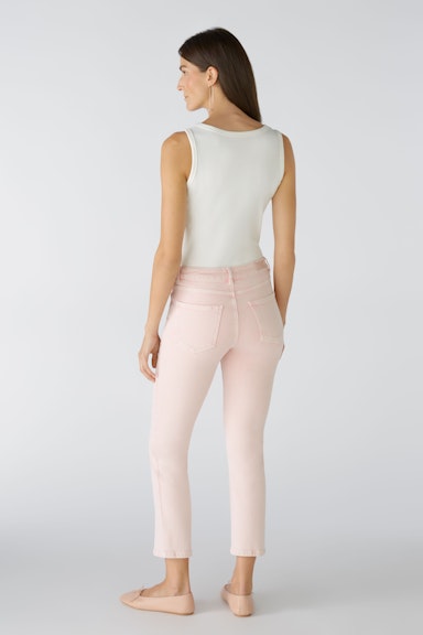 Bild 3 von Jeans THE STRAIGHT mid waist, cropped in apricot red | Oui