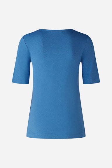 Bild 6 von T-Shirt elastische Cotton-Modalqualität in bright cobalt | Oui