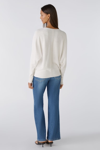 Bild 3 von Pullover with batwing sleeves in offwhite | Oui