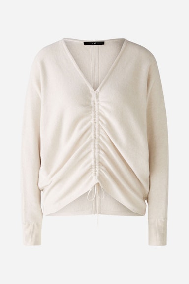 Bild 8 von Pullover with batwing sleeves in offwhite | Oui