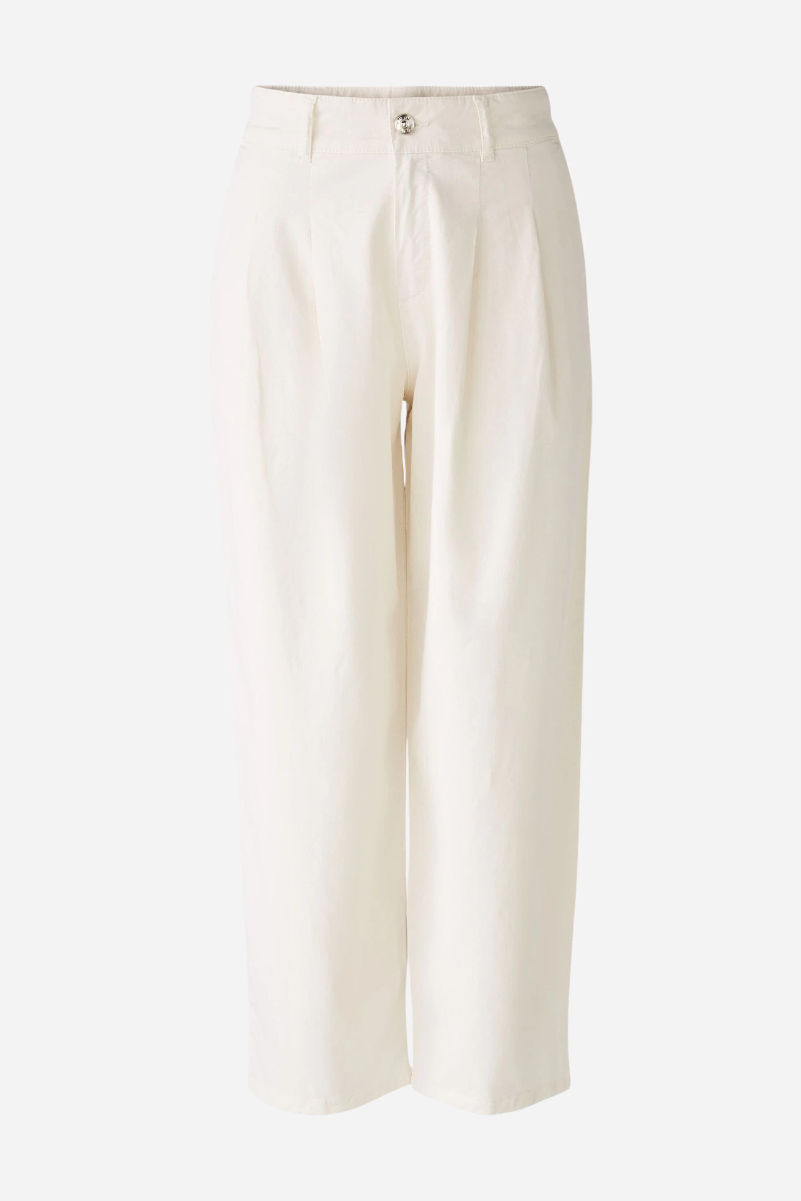 Hose THE RELAXED mid waist, cropped, tapered fit | OUI Onlineshop 
