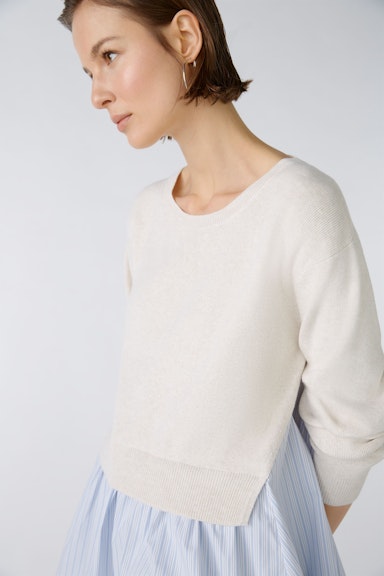 Bild 5 von Pullover cotton blend in offwhite | Oui