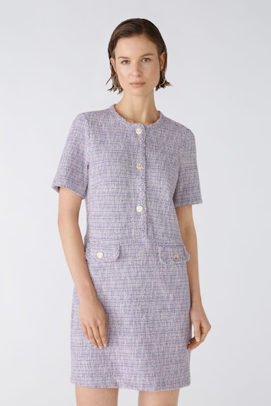 Bild 1 von Kleid Jersey Bouclé in dk blue violett | Oui