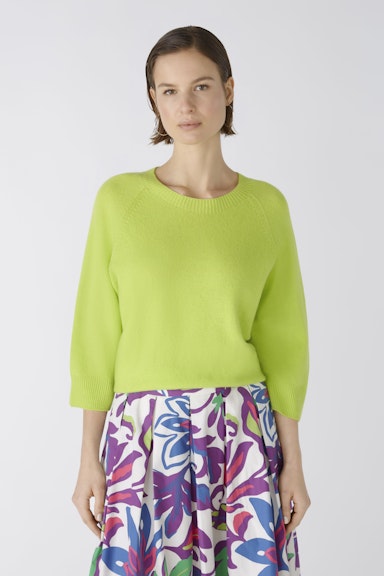 Bild 3 von Raglan pullover wool - cashmere blend in tender shoots | Oui