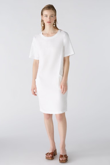 Bild 1 von Kleid Leinen-Baumwollpatch in optic white | Oui