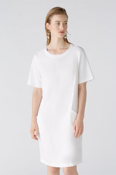 Bild 2 von Kleid Leinen-Baumwollpatch in optic white | Oui