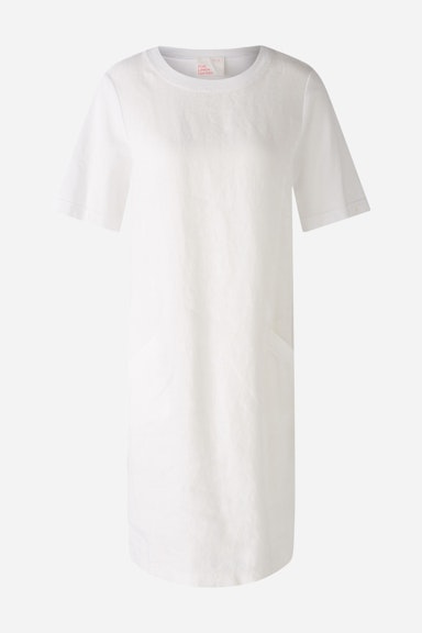 Bild 6 von Kleid Leinen-Baumwollpatch in optic white | Oui