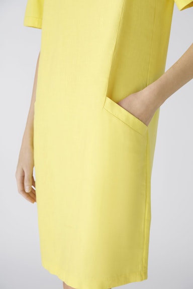 Bild 6 von Kleid Leinen-Baumwollpatch in yellow | Oui