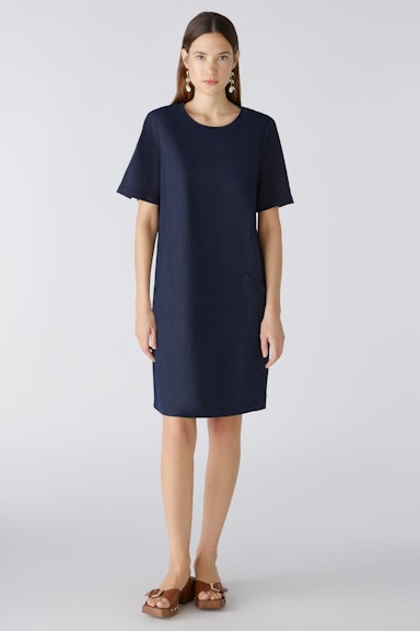 Bild 1 von Kleid Leinen-Baumwollpatch in darkblue | Oui