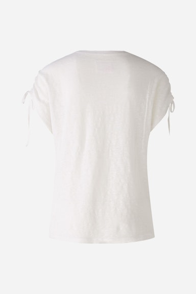 Bild 6 von T-shirt linen jersey in optic white | Oui