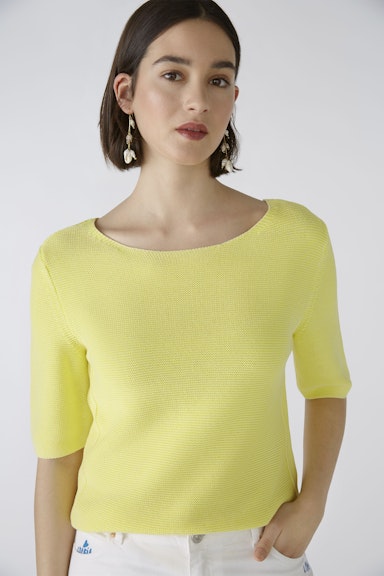Bild 5 von Pullover pure cotton in yellow | Oui