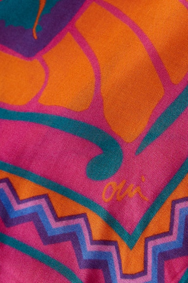 Bild 3 von Tuch Viskose in pink orange | Oui