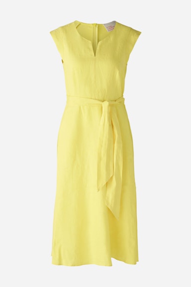 Bild 7 von Midi dress linen-cotton patch in yellow | Oui