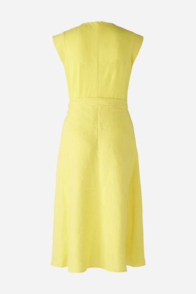Bild 8 von Midi dress linen-cotton patch in yellow | Oui
