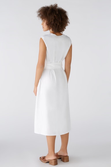 Bild 3 von Midi dress linen-cotton patch in optic white | Oui